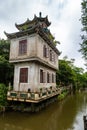 July 2017 Ã¢â¬â Kaiping, China - Yupei Villa in Kaiping Diaolou Li garden complex, near Guangzhou. Royalty Free Stock Photo